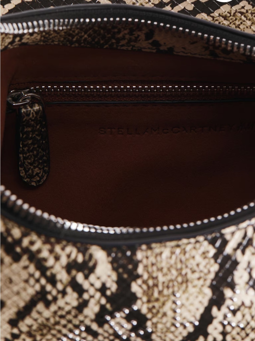 H&M x Stella McCartney Snakeskin Print Handbag NWT Rare Sold Out - Picture 5 of 7